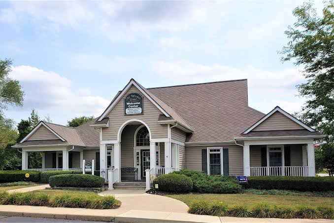 Exterior shot of the Old National Road Welcome Center in Richmond, IN
