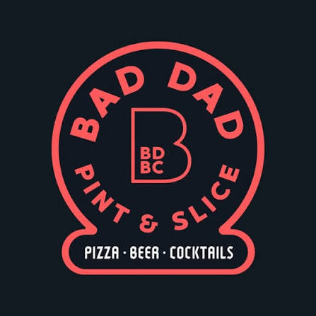 Logo of Bad Dad Pint and Slice in Richmond, Indiana